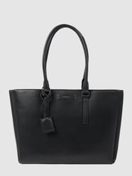 Torba shopper z wyjmowaną kieszenią na laptop od CK Calvin Klein Czarny - 47