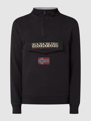 Troyer mit Reißverschlusstasche Modell 'Burgee' von Napapijri Schwarz - 20