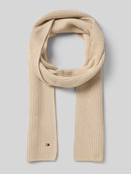 Sjaal van een mix van katoen en kasjmier van Tommy Hilfiger Beige - 15