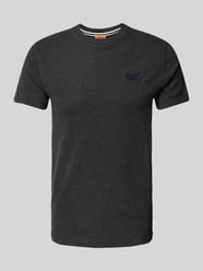 T-shirt z wyhaftowanym logo od Superdry - 37