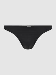String mit Stretch-Anteil Modell 'Check Line' von Bruno Banani Schwarz - 5