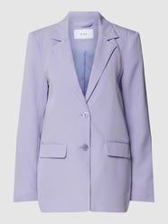 Loose fit blazer met reverskraag, model 'KAMMA' van Vila Paars - 26