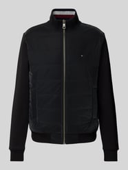 Sweatjacke mit Stehkragen von Tommy Hilfiger Schwarz - 11