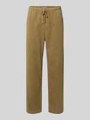 Loose fit corduroy broek van katoenmix, model 'FADE' van Only & Sons Beige - 29