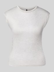 Slim fit T-shirt van viscosemix, model 'SARAH' van Vero Moda - 19