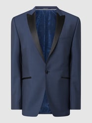 Smokingjacke mit Mohair-Anteil  von Wilvorst Blau / Türkis - 24