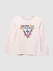 Longsleeve mit Label-Print von Guess Rosa - 41