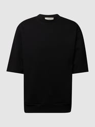 Sweatshirt mit kurzen Ärmeln von Stylebop Schwarz - 21