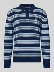 Strickpullover mit Polokragen in Bouclé-Optik von REVIEW - 8