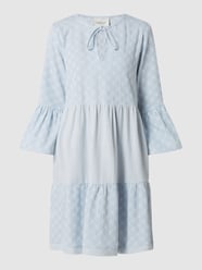 Kleid mit Kufiya-Muster Modell 'Zoe' von SUMMERY Copenhagen Blau - 5