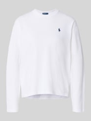 Bluzka z długim rękawem z wyhaftowanym logo od Polo Ralph Lauren - 37