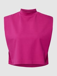 Crop Top mit Stehkragen Modell 'NAVINA' von Drykorn Lila - 31