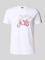 T-shirt z nadrukowanym motywem od Zeybra - 3