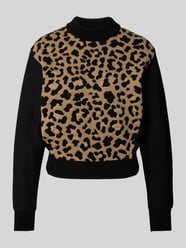 Sweatshirt met ribboorden van Marc Cain - 36