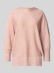 Relaxed Fit Turtleneck-Pullover aus Viskose-Mix von s.Oliver BLACK LABEL Pink - 27