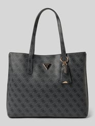Shopper mit Label-Applikation Modell 'MERIDIAN GIRLFRIEND TOTE' von Guess - 4