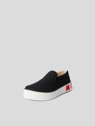 Slip-On-Sneaker mit Label-Prägung von Marni Schwarz - 13