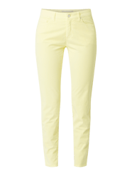 Cordhose mit schmal zulaufendem Bein von Raffaello Rossi Gelb - 14