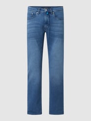 Slim Fit Jeans mit Stretch-Anteil Modell 'Antibes' von Pierre Cardin Blau - 48