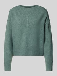 Regular fit gebreide pullover met borstnaad, model 'ESTI' van Vero Moda Groen - 43