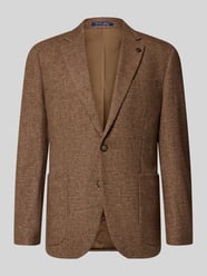 Sakko aus Polyester-Woll-Mix in Melange-Optik von Christian Berg Men - 39