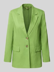 blazer van linnenmix met klepzakken van Marc Cain - 18