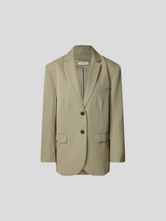 Blazer mit Reverskragen von Anine Bing Grün - 7