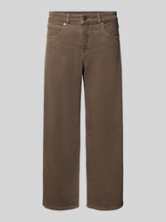 Barrel Fit Jeans mit Eingrifftaschen Modell 'Corah curved' von someday. Beige - 48