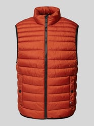 Regular Fit Steppweste mit wasserabweisender Funktion von Tom Tailor Orange - 39