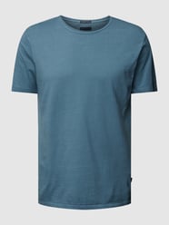 T-shirt z okrągłym dekoltem od Lindbergh Niebieski - 42