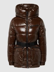 Steppjacke mit Gürtel von DKNY PERFORMANCE Braun - 26