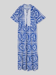 Sukienka tunikowa w kroju loose fit z wiskozy od Tom Tailor - 3