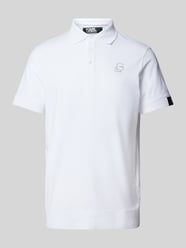 Poloshirt mit Logo-Print von Karl Lagerfeld Weiß - 17