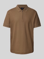 Regular Fit Poloshirt mit Strukturmuster Modell 'Brody' von JOOP! Collection Beige - 31