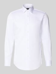 Koszula biznesowa o kroju slim fit z czystej bawełny model ‘HANK’ od BOSS - 44