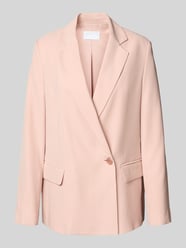 Żakiet o kroju relaxed fit z mieszanki wiskozy z kieszeniami z patką od Jake*s Collection - 35
