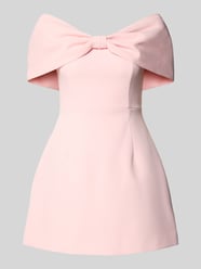 Regular Fit Minikleid mit Zierschleife Modell 'Scottie' von Forever New Pink - 7