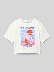 T-shirt z nadrukowanym motywem od Garcia - 36