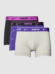 Trunks mit elastischem Logo-Bund im 3er-Pack von Nike Lila - 3