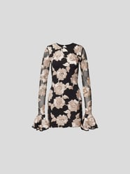 Minikleid mit Volantärmeln von ROTATE BIRGER CHRISTENSEN Beige - 25