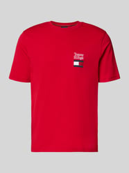 T-shirt z czystej bawełny w kroju regular fit model 'BRAND LOVE TEXT' od Tommy Hilfiger - 38
