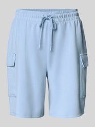 Relaxed fit sweatshorts met cargozakken van Christian Berg Woman - 18