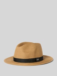 Strohhut mit Hutband Modell 'AVELOZ HAT' von Barts Beige - 5