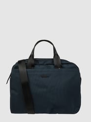 Kartenetui mit Label-Details Modell 'Secure Deluxe' von bugatti Blau - 7