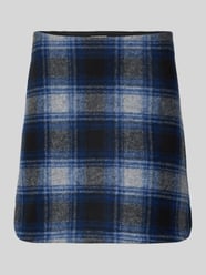 Minirock im Allover-Look Modell 'WOOLY CHECK' von ICHI - 44