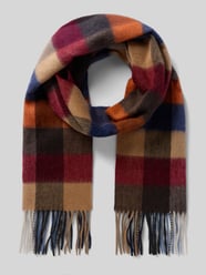 Wollschal mit Kaschmir-Anteil von Ascot Bordeaux - 15