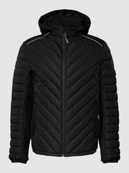 Steppjacke mit abnehmbarer Kapuze von MCNEAL Schwarz - 21