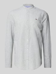 Regular fit vrijetijdsoverhemd van een mix van katoen en linnen van Tommy Jeans - 13