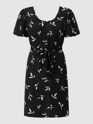 Sukienka z wiskozy model ‘Ilva’ od Selected Femme Czarny - 36