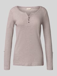 Regular Fit Langarmshirt aus Baumwoll-Mix von Tom Tailor - 4